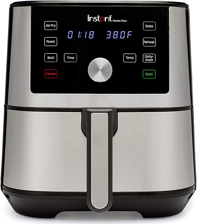 Instant Pot Vortex Plus 6-in-1 Air Fryer, 6 Quart, 6 One-Touch Programs, Air Fry, Roast, Broil, B... | Amazon (US)