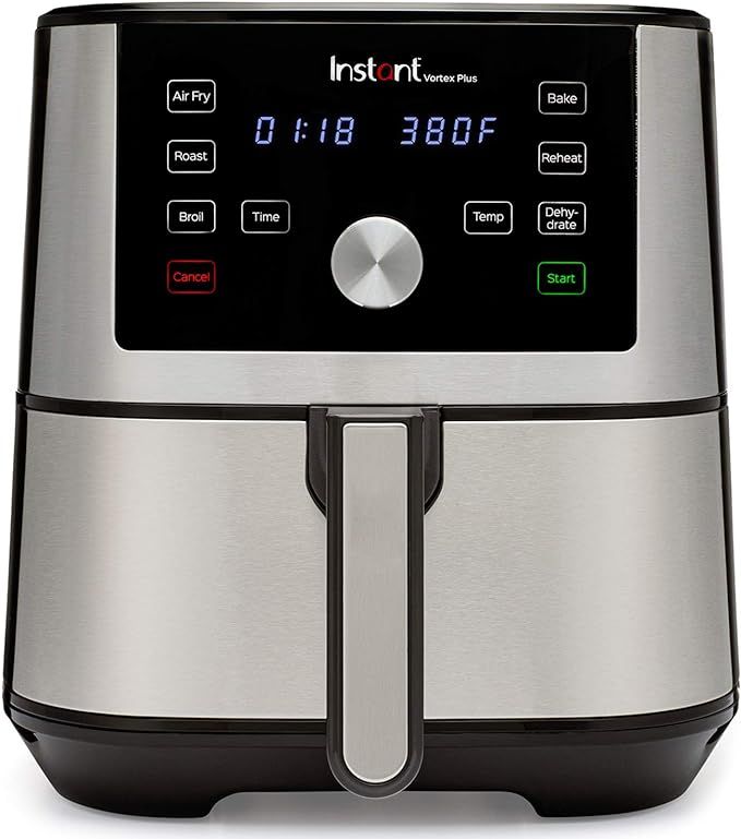 Instant Pot Vortex Plus 6-in-1 Air Fryer, 6 Quart, 6 One-Touch Programs, Air Fry, Roast, Broil, B... | Amazon (US)