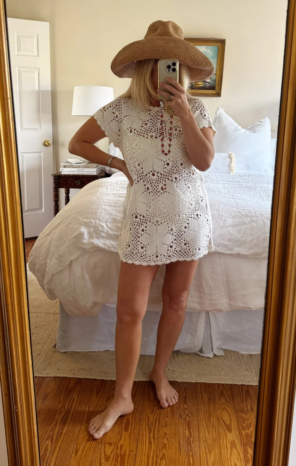 Cleo Coverup ~ Salty Floral Crochet | Show Me Your Mumu