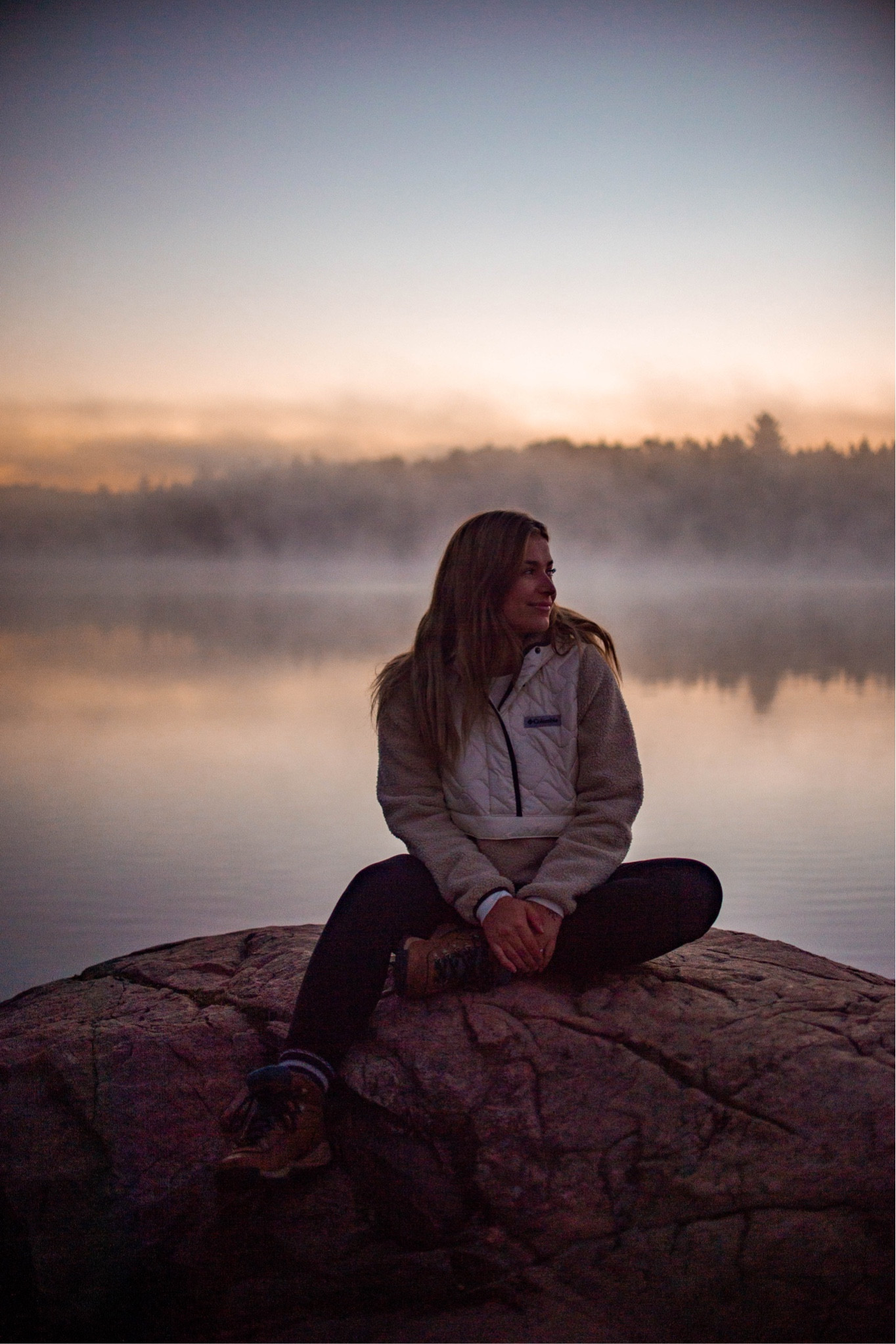 Adventure Girl Hooded Fleece Quilted Snap Button Up / Granola Girl Style for Cold Weather Fall Winter

#LTKSeasonal #LTKtravel #LTKSale