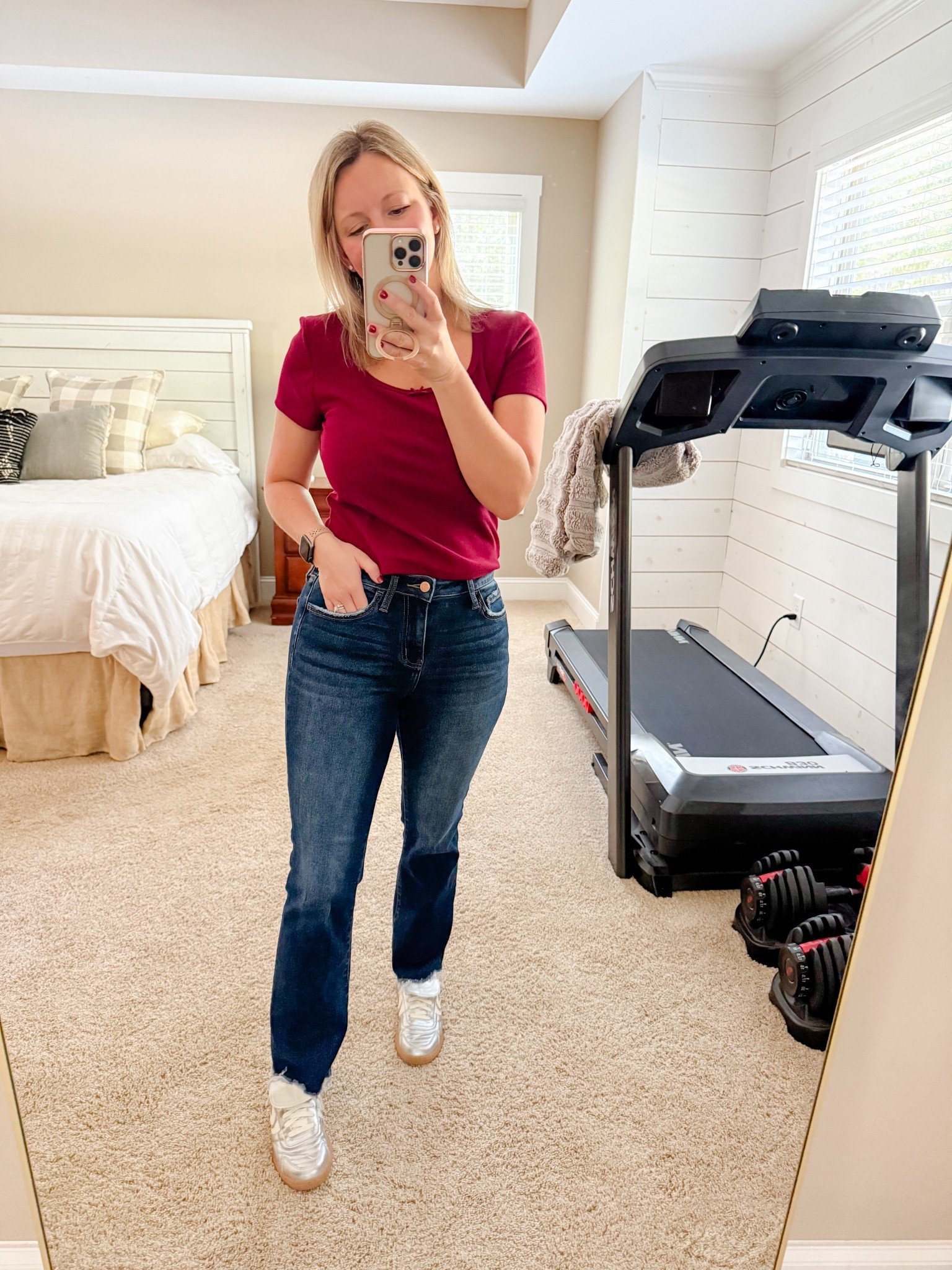 Cropped Tee + Silver Sneakers both from Walmart!

#LTKStyleTip #LTKFindsUnder50 #LTKOver40