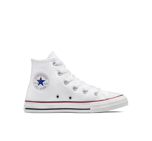 Converse Kid's Chuck Taylor All Star High Top Shoe, Optical White, 12.5 M US Little Kid | Amazon (US)