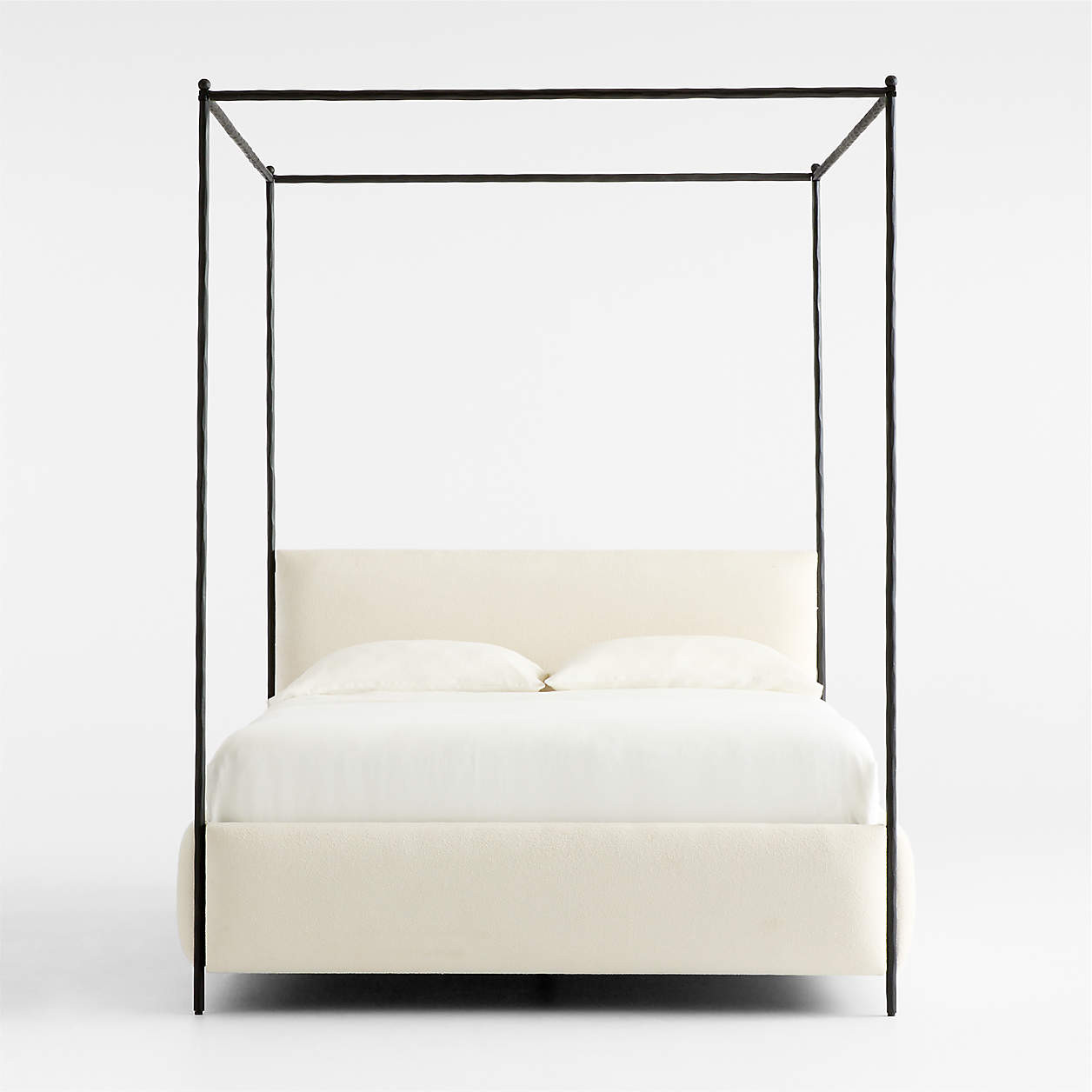 Coveteur Queen Canopy Bed | Crate & Barrel | Crate & Barrel