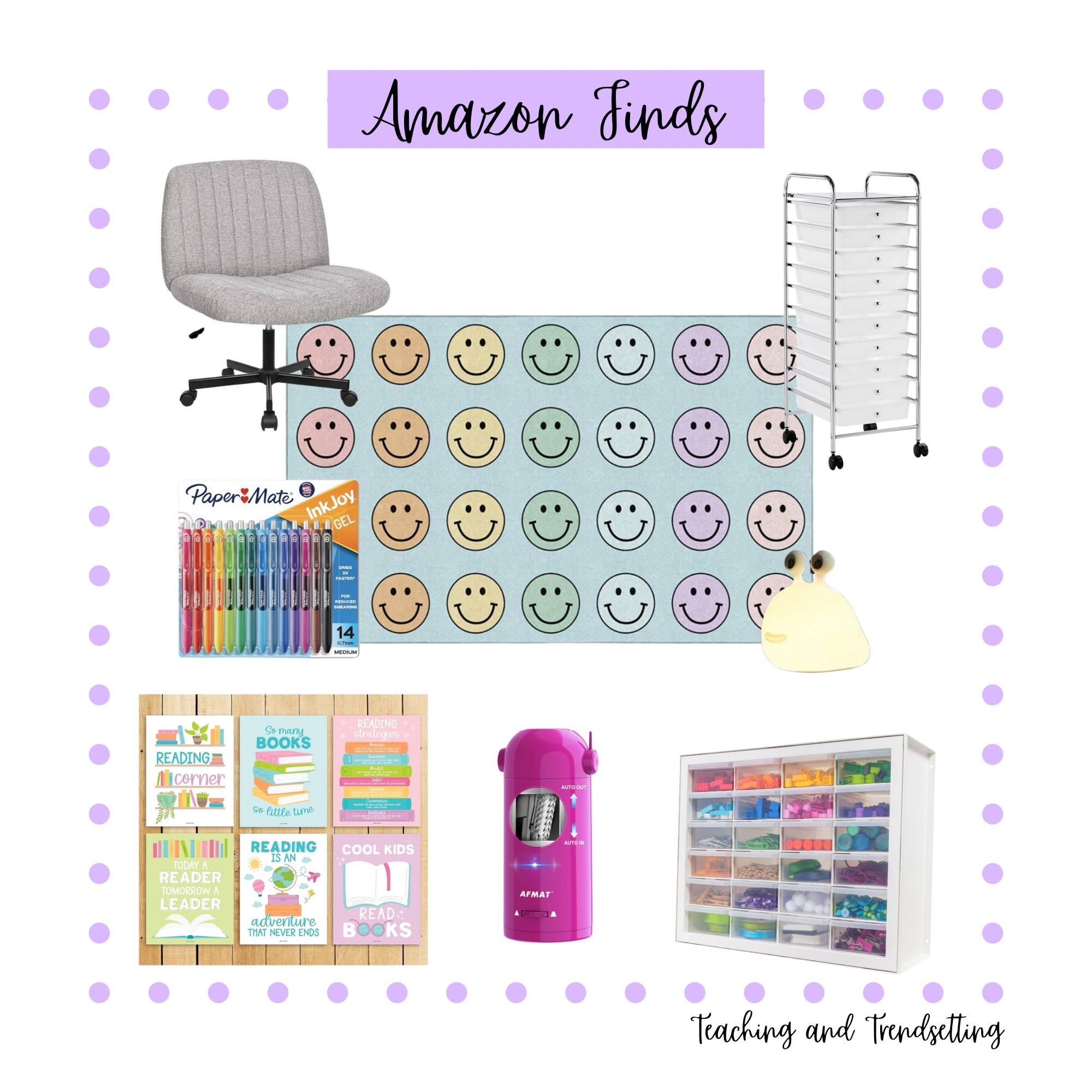 Some of my favorite Amazon finds that are used daily in my classroom!