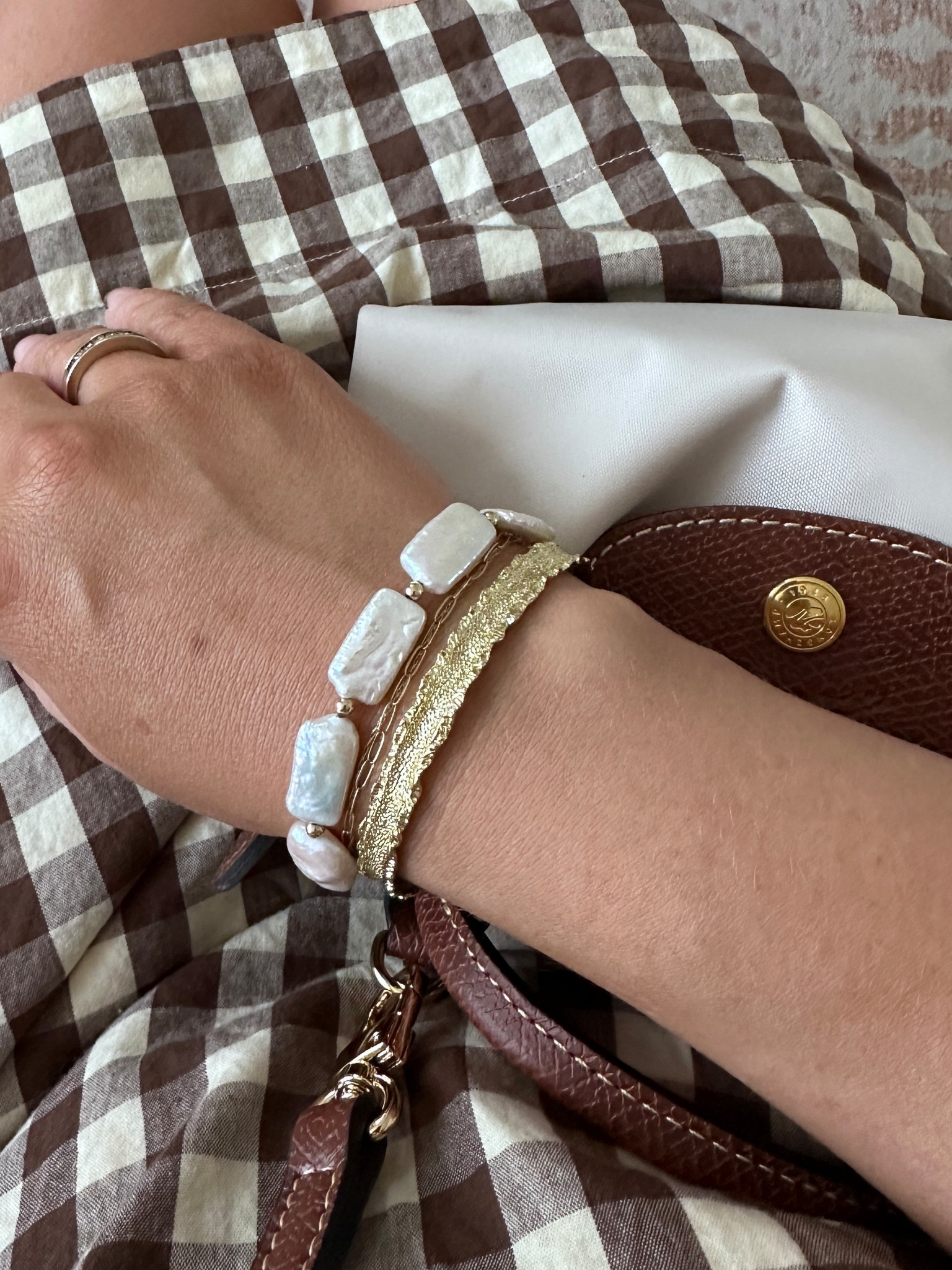 Today’s details. 
Love these bracelets 🤍

#LTKstyletip #LTKaustralia #LTKsummer