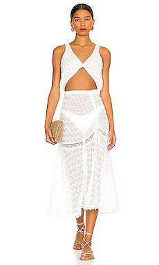 Waimari Eliza Dress in White from Revolve.com | Revolve Clothing (Global)