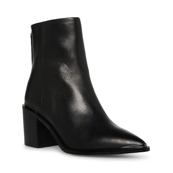 AMBER BLACK LEATHER | Steve Madden (US)