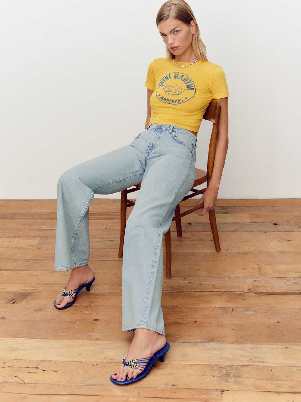 Jessica Heeled Thong | Reformation (Global)