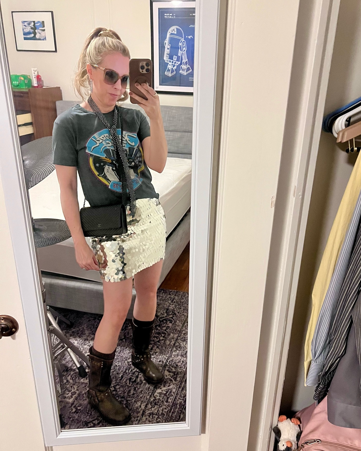It’s time to party! The assignment with disco, but I had to make it a little rock n roll.

#LTKOver40