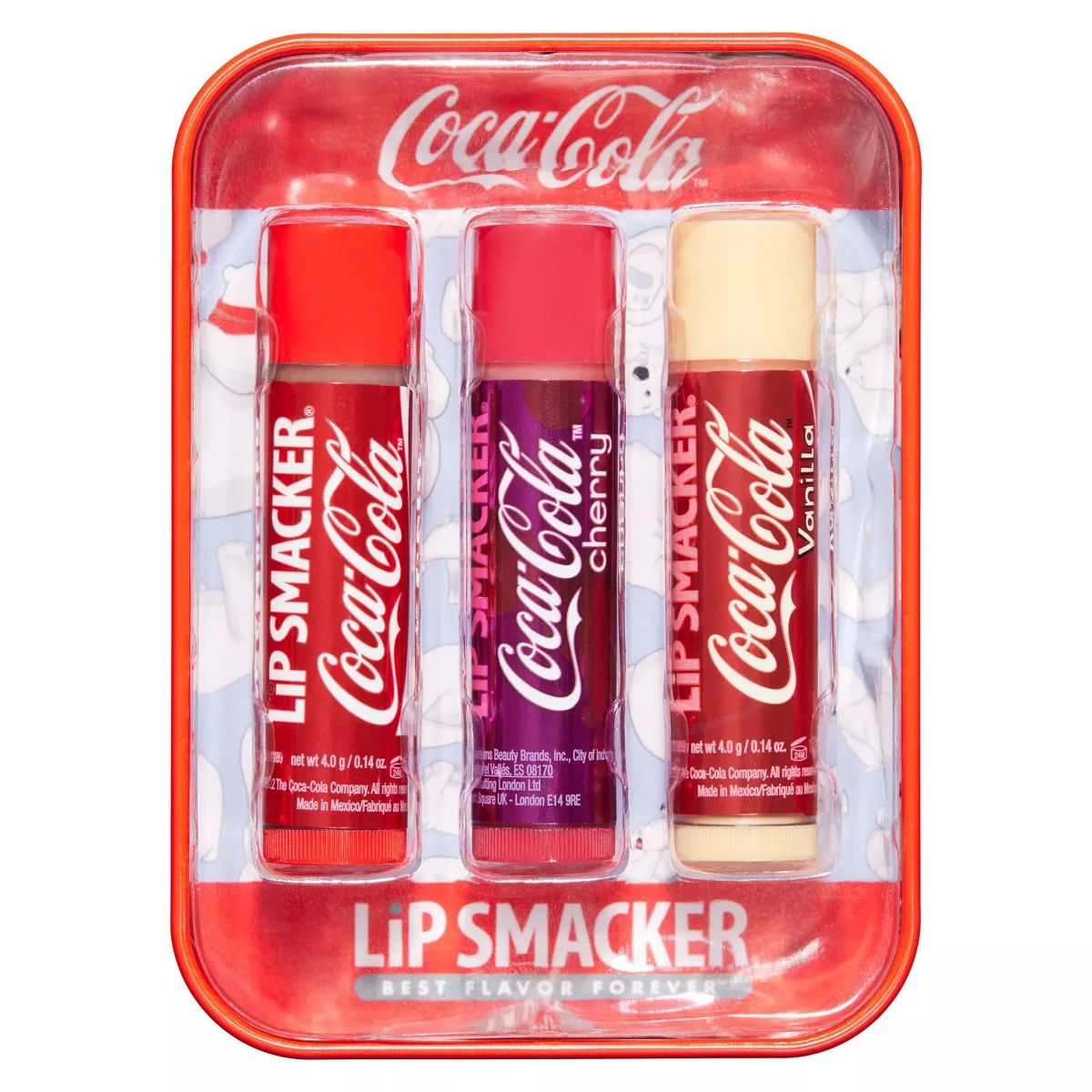 Lip Smacker Lip Balm Tin - Coca-Cola - 1.44oz/3pc | Target