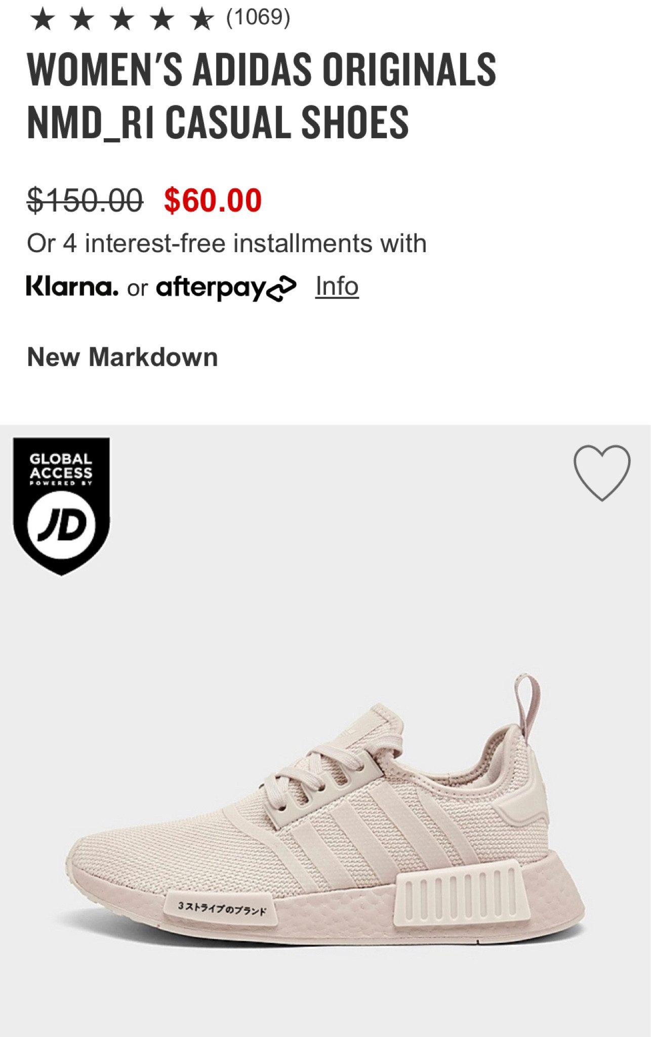 Neutral adidas nmds on sale!

#LTKshoecrush #LTKsalealert #LTKunder50