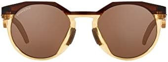Oakley mens Oo9242a Hstn Low Bridge Fit Round Sunglasses | Amazon (US)