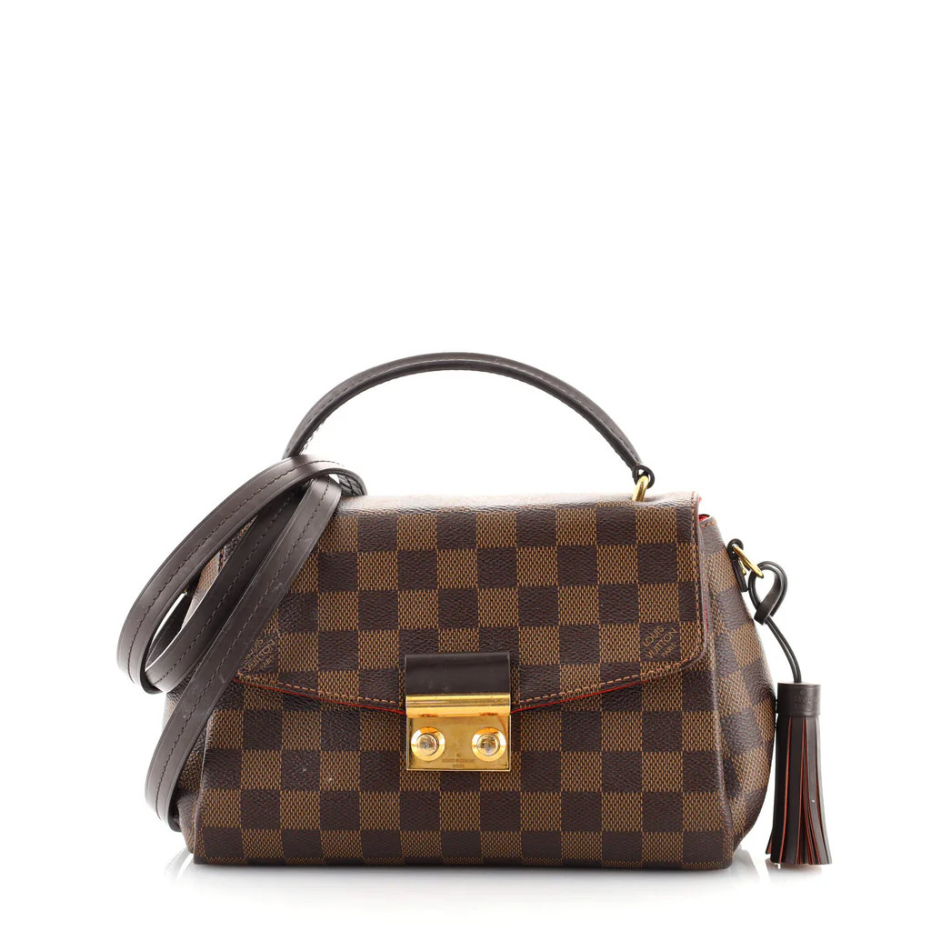 Louis Vuitton Croisette Handbag Damier Brown 1461471 | Rebag