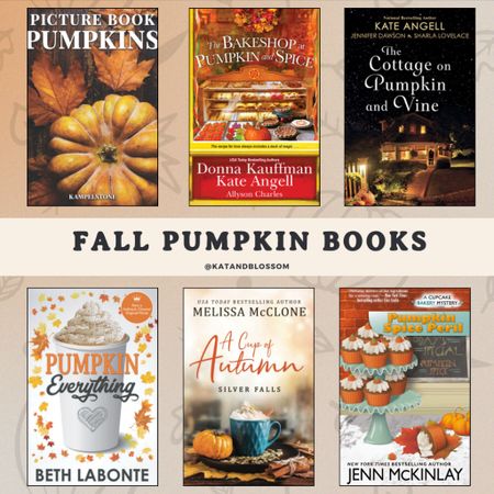 Pumpkin Themed books if you love autumn, recipes, mysteries and good stories with a cozy vibe

#LTKFind #LTKSeasonal