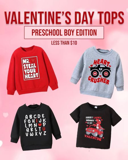 Sorry ladies, Mommy is my Valentine 💗

All tops are less than $10

#LTKfamily #LTKfindsunder50 #LTKkids