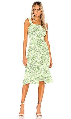 FAITHFULL THE BRAND Mae Midi Dress in Freja Floral from Revolve.com | Revolve Clothing (Global)