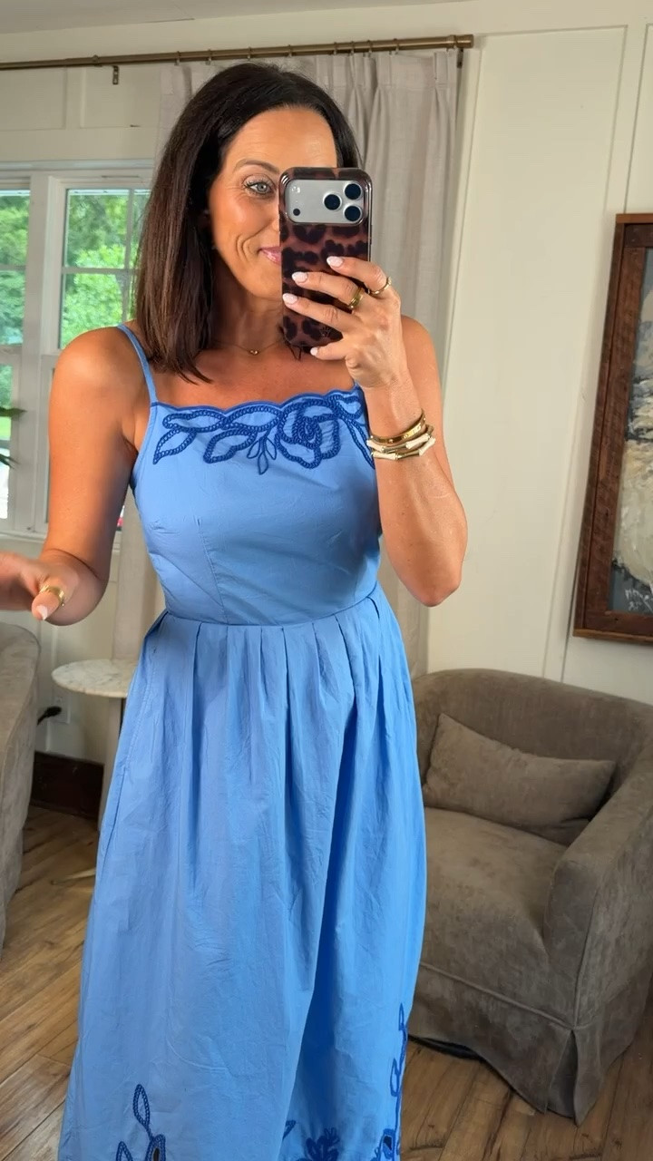major Anthro vibes for a fraction of the price 😍 this Walmart dress is SO good!! the embroidery detail is everything!!

@Walmart 

#walmartfashion