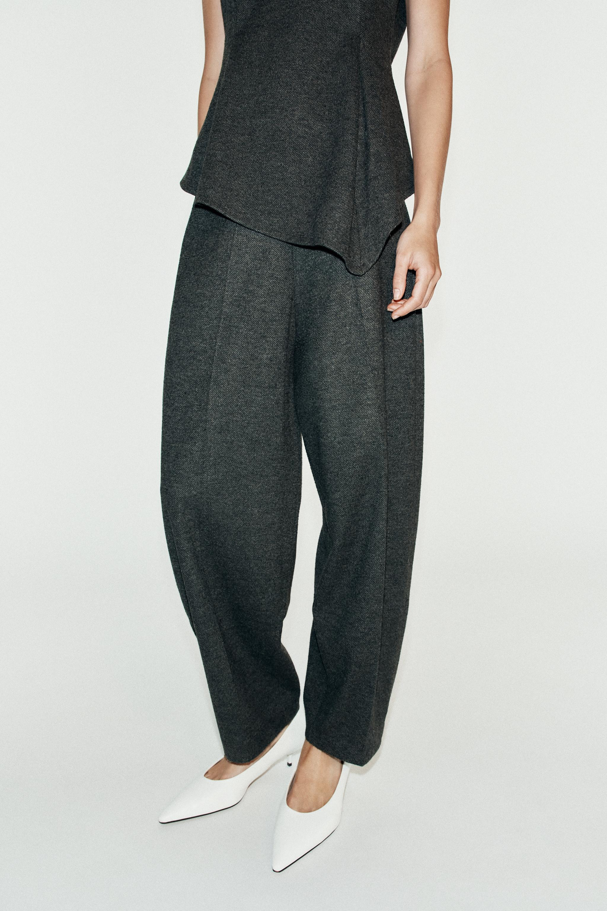 SOFT CARROT PANTS | Zara US