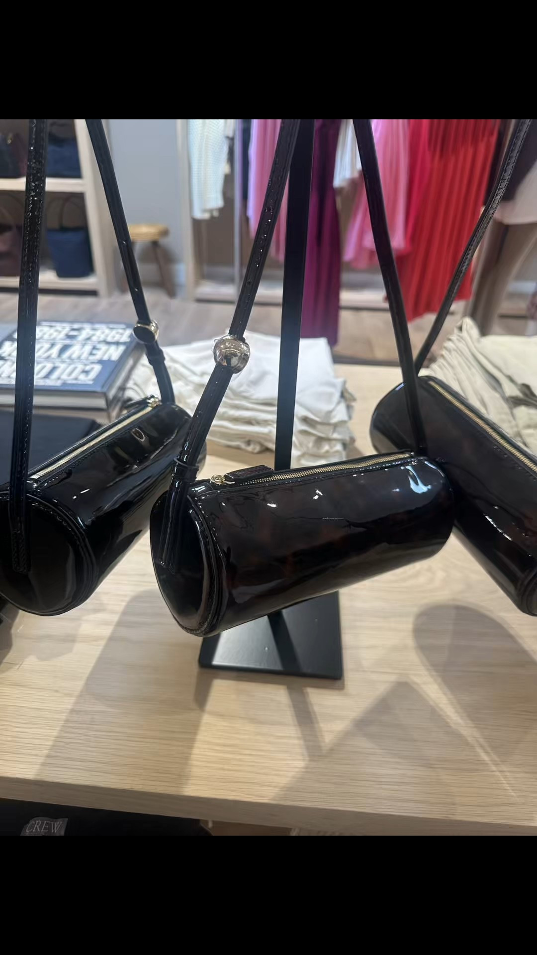 This pencil bag with a rounded silhouette looks way more expensive than it is. It reminds me of an Alaia that I tried on and loved. If you’re looking to create a luxury look for less, this is a good bet. 

#LTKItBag