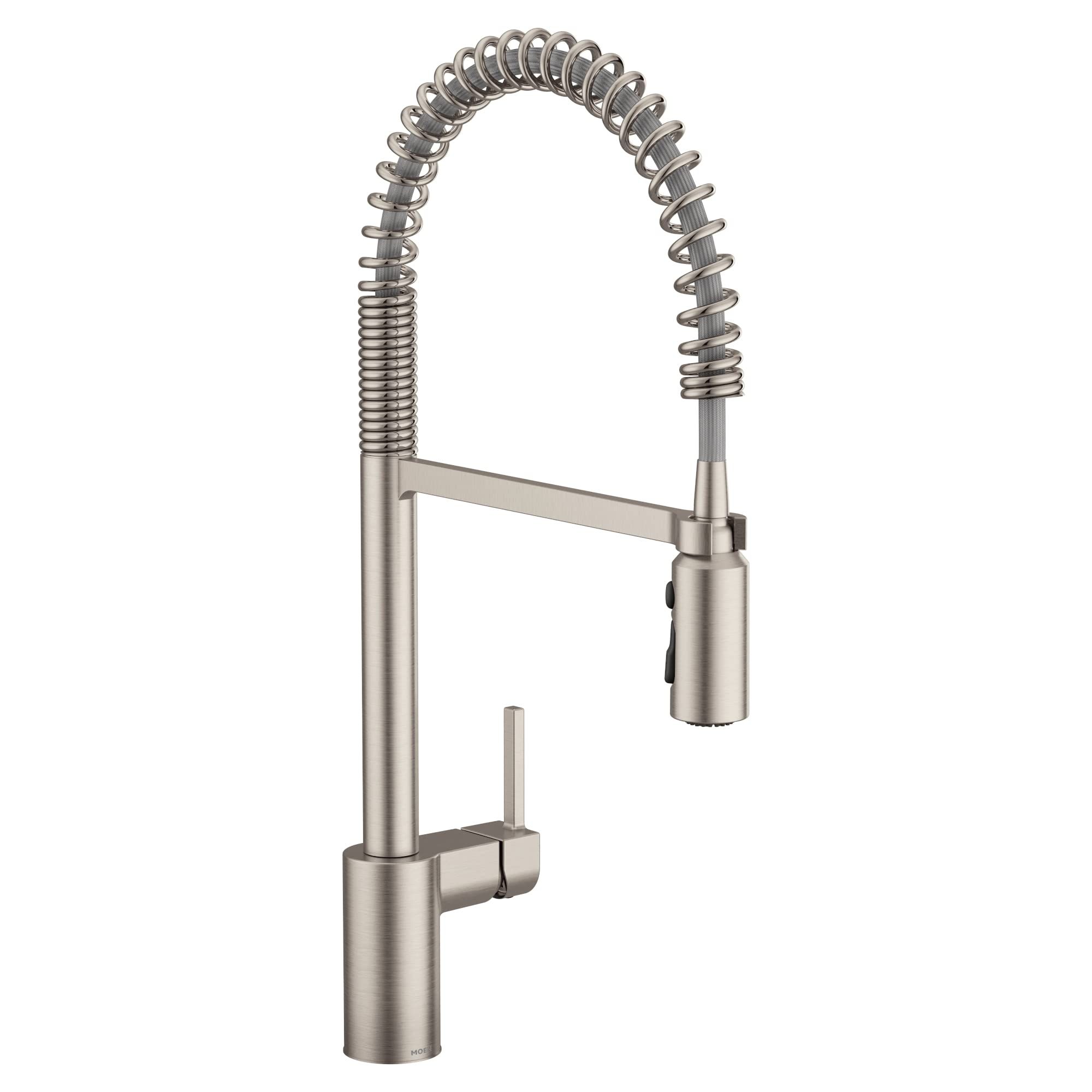 Moen Align Spot Resist Stainless One Handle Pre-Rinse Spring Pulldown Kitchen Sink Faucet with Po... | Amazon (US)