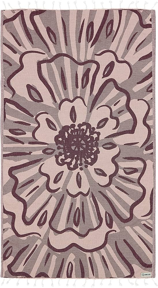 Sand Cloud Turkish Beach Towel - Sand Free - 100% Organic Turkish Cotton Yarn - Quick Dry Towel f... | Amazon (US)