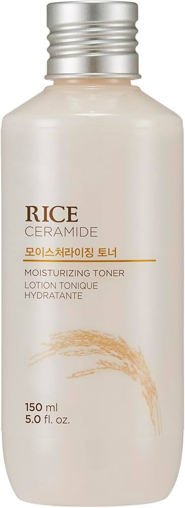 The Face Shop Rice Ceramide Moisturizing Toner - Rice Extract Rice Toner for Face - Strengthens S... | Amazon (US)