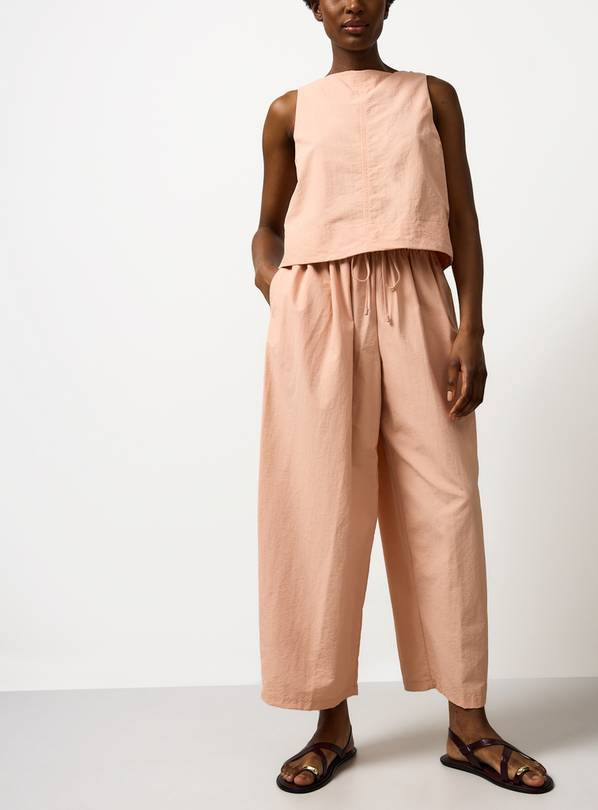 Buy Khaki Balloon Leg Techno Co-ord Trousers 14 | Co-ords | Tu | Tu Clothing