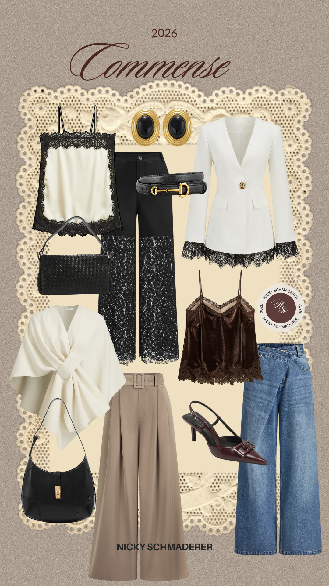 Commense new arrivals. Elegant and chic pieces to elevate your wardrobe this winter. So mant lace details.  

 

#LTKootd #LTKSeasonal #LTKU