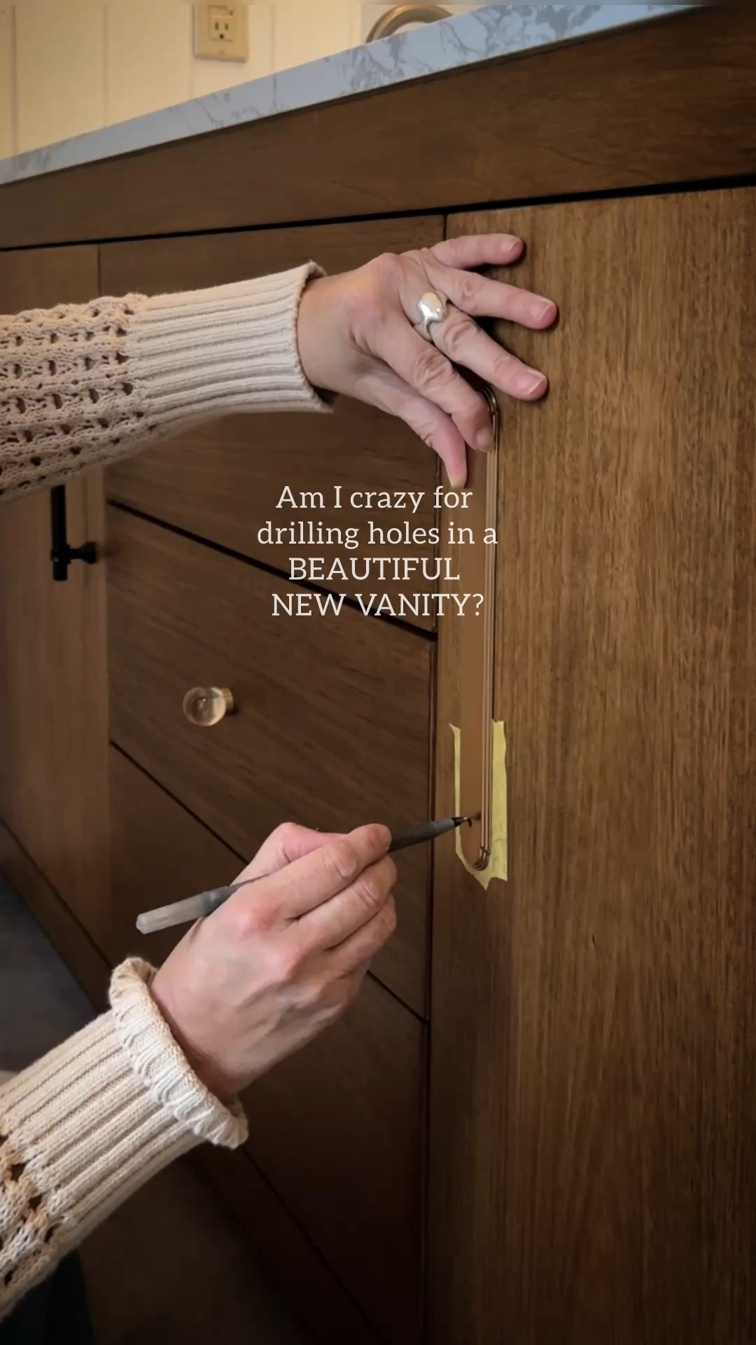 Links to this gorgeous vanity steal, and some hardware upgrades. 

#LTKSaleAlert #LTKHome