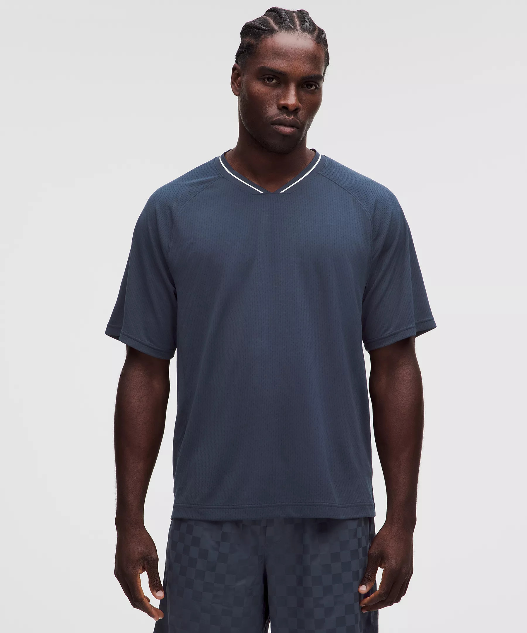 Relaxed-Fit Collared Jersey Short-Sleeve Shirt | Lululemon (US)