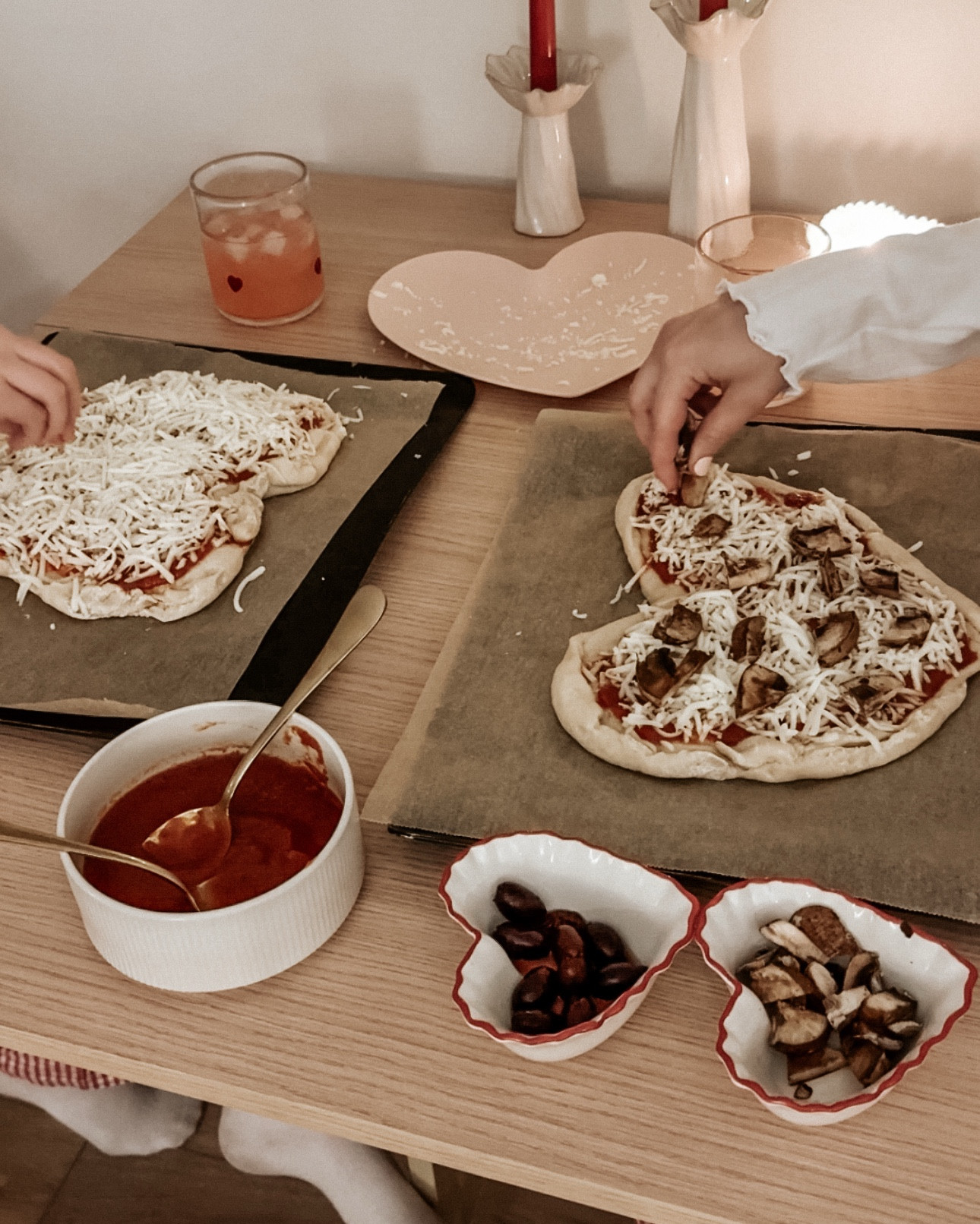 Galentine’s heart shaped pizza making and sleepover with my niece!

Valentines, galentines 

#LTKHome #LTKSeasonal