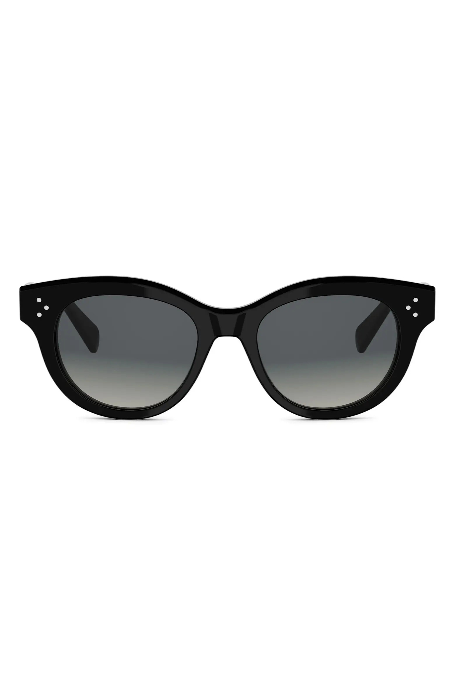 3 Dots 51mm Round Sunglasses | Nordstrom