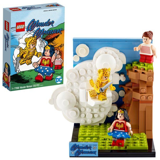 LEGO DC Wonder Woman 77906 Building Toy; Model Featuring Wonder Woman, Cheetah and Etta Candy (25... | Walmart (US)
