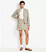 Plaid Patch Pocket Mini Skirt | LOFT