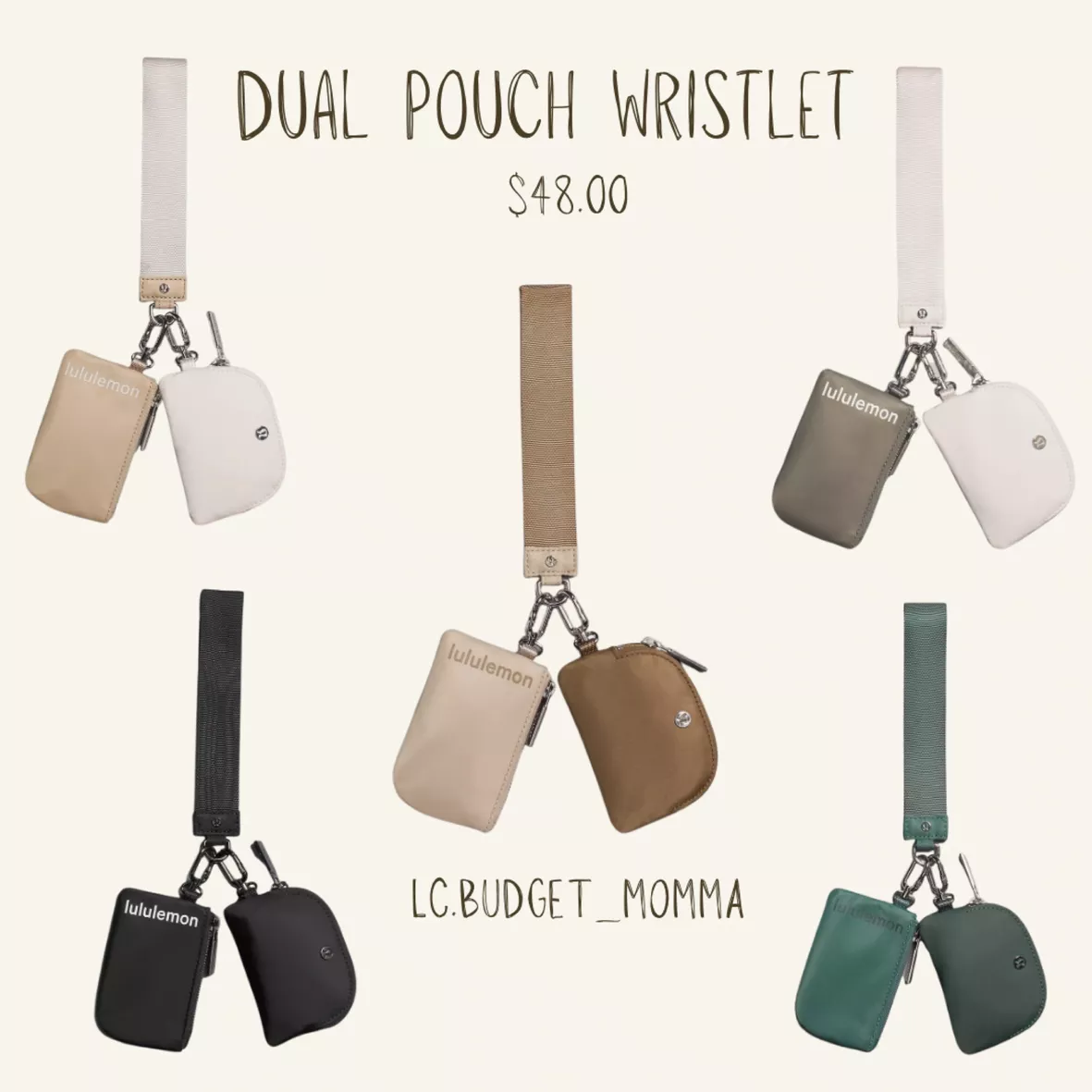Lululemon Dual Pouch Wristlet In Stock Availability and Price Tracking