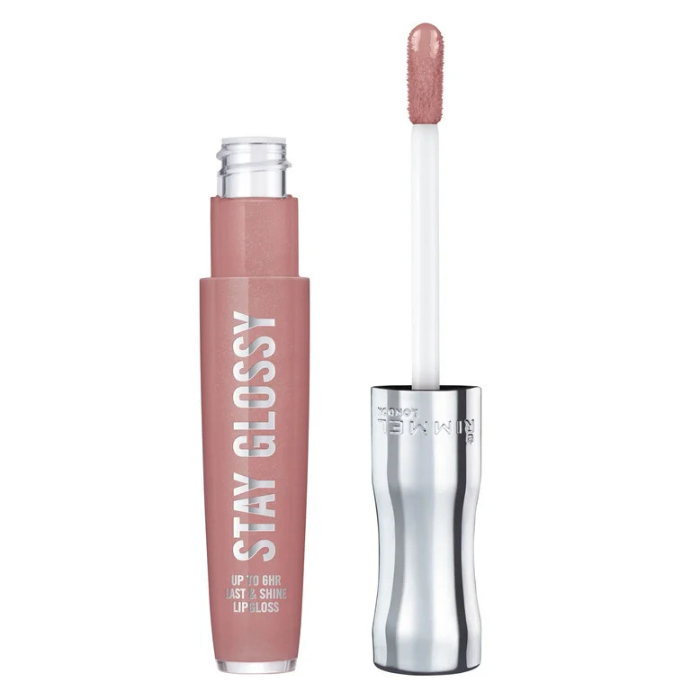 Rimmel Stay Glossy Lip Gloss, Blushing Belgraves, 0.18 oz | Walmart (US)