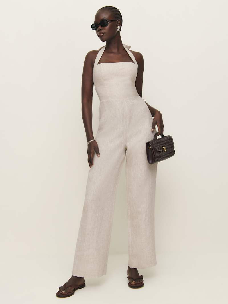 Malika Linen Jumpsuit | Reformation (Global)