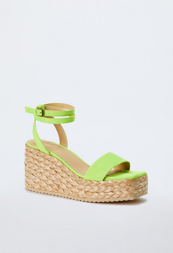 Gaia Espadrille Wedge Sandal | JustFab