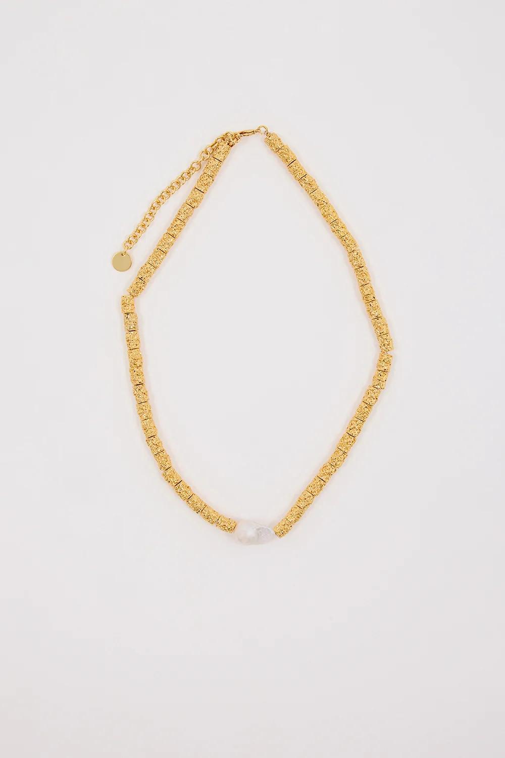 AMBER SCEATS LIORA NECKLACE GOLD | DISSH