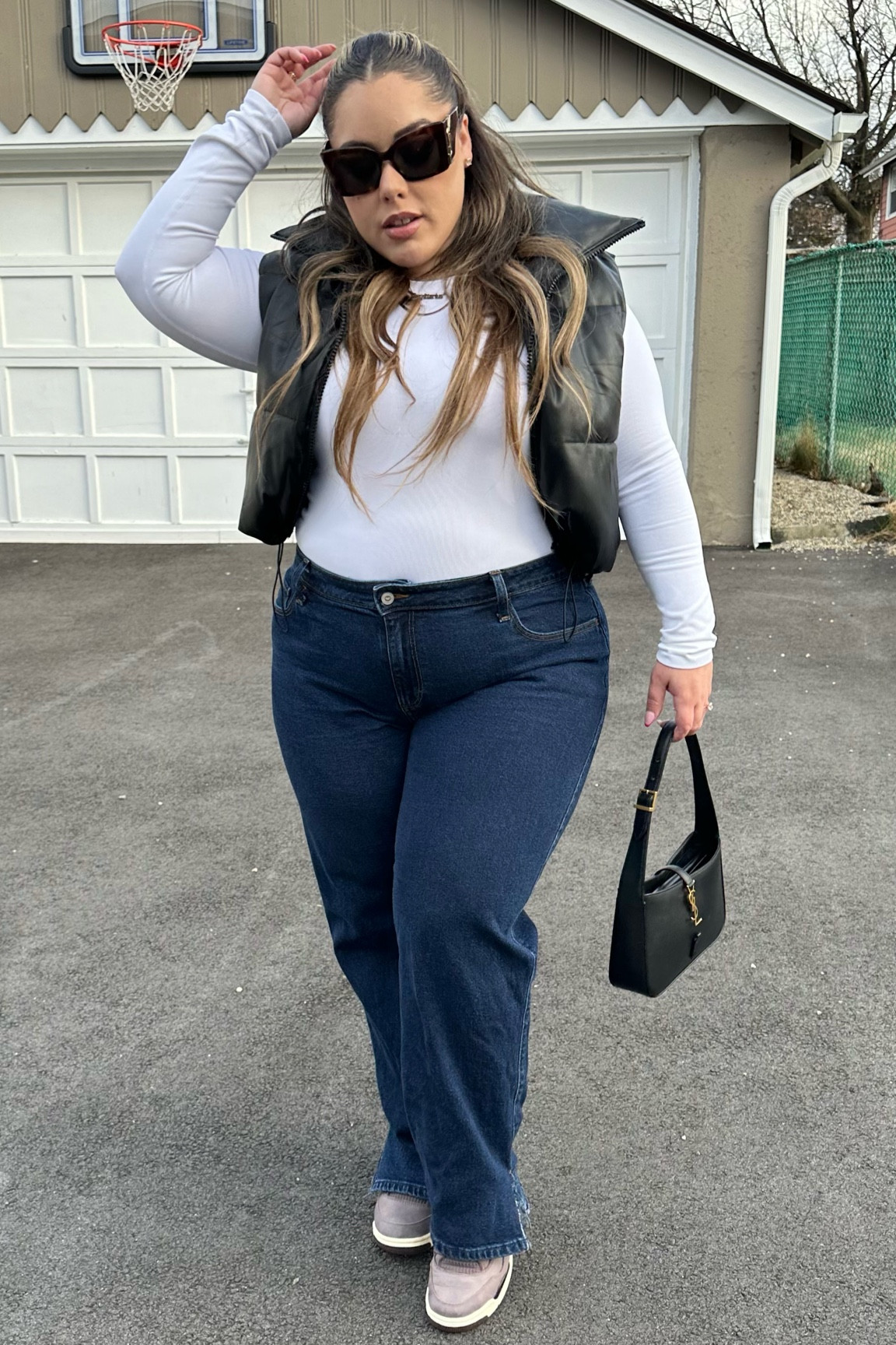 Sunday dinner OOTD ft. A Ma Maniere Jordan 4s 

#LTKcurves #LTKstyletip