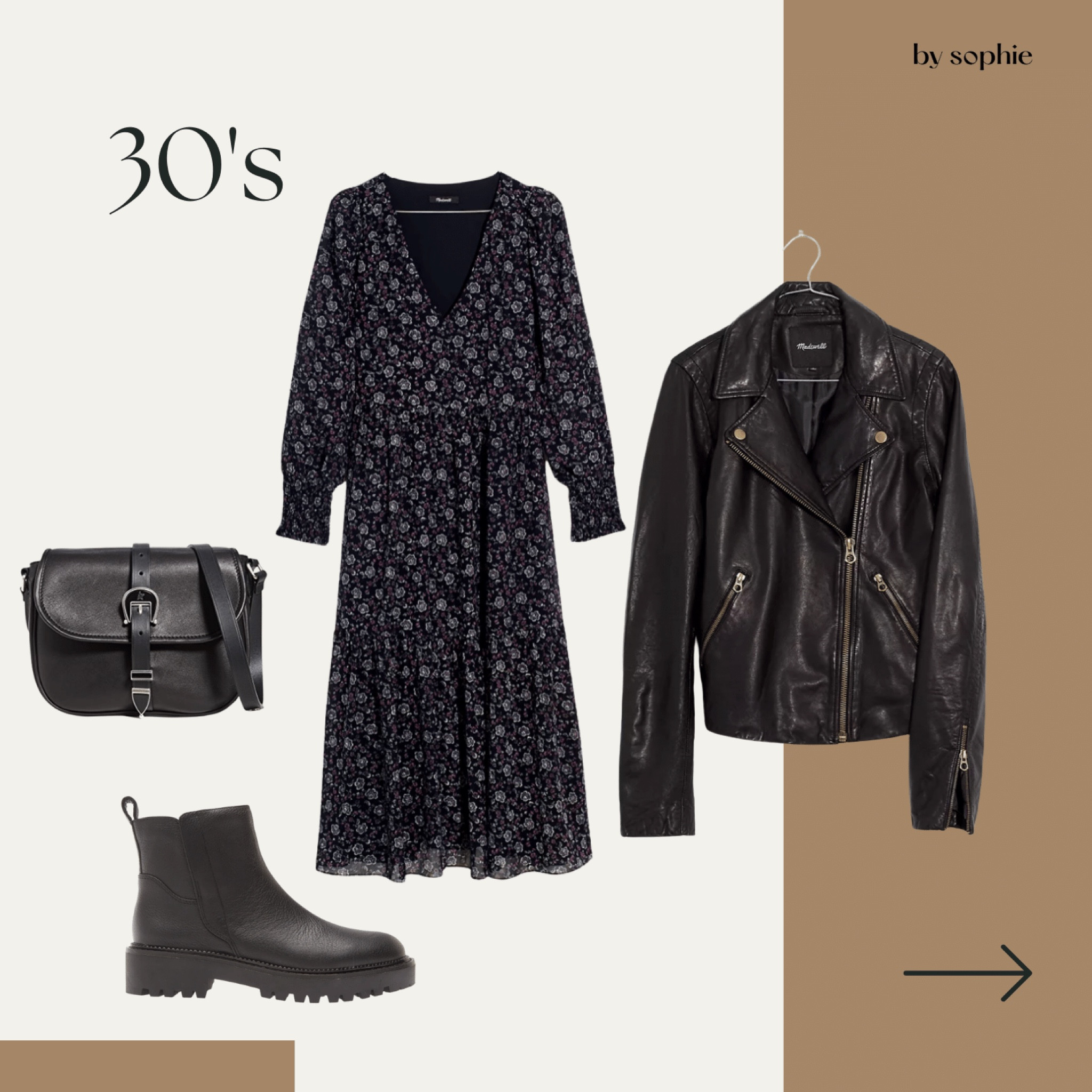 In your 30s it feels like all your money goes towards wedding season. Re-wear a dress from one of the many brunches or a rehearsal dinners with your leather jacket for a more casual take on a slightly dressier piece. 

#LTKSeasonal #LTKstyletip #LTKwedding