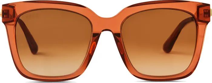 Bella 54mm Gradient Polarized Square Sunglasses | Nordstrom