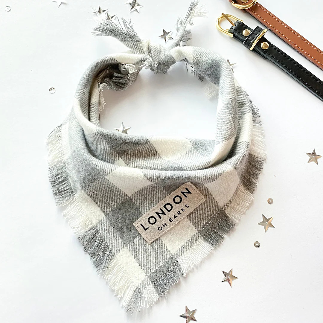 Dog bandana • Personalized Dog bandana • Custom Pet gift • New Puppy gift | Etsy (US)