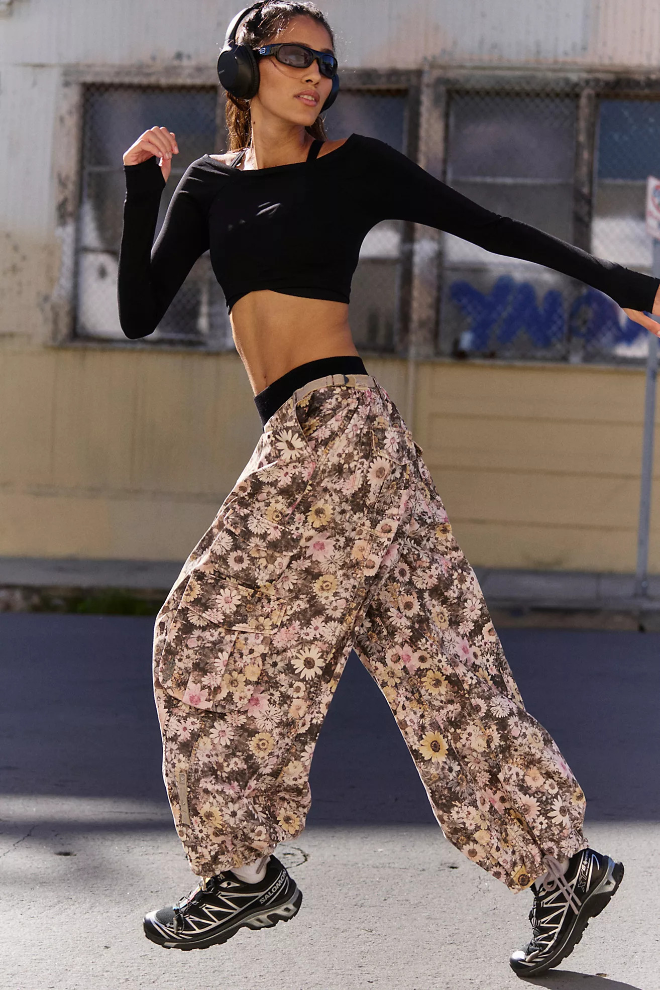 Charmer Printed Utility Pants | Free People (Global - UK&FR Excluded)