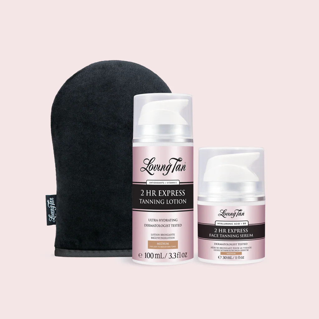 The Express Lotion Set Medium | Loving Tan - US