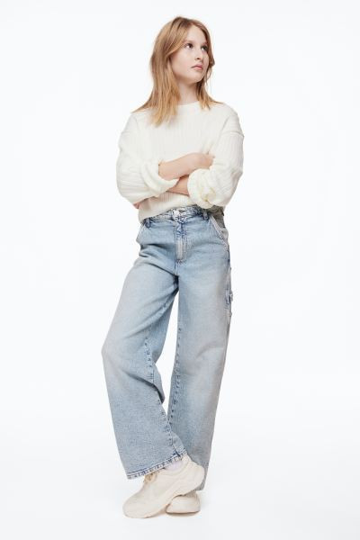Wide Fit Jeans | H&M (US + CA)