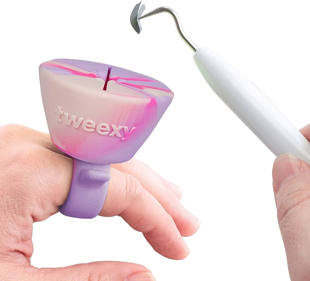 tweexy Craft Vinyl Weeding Scrap Collector Ring | Weeding Tools for Vinyl Heat Transfer, HTV Craf... | Amazon (US)