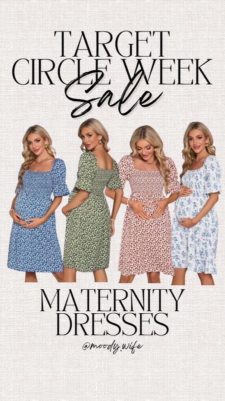 Maternity Dresses from Target • cute maternity dresses for a baby shower • cute maternity dresses • 

#LTKsalealert #LTKxTarget #LTKbump