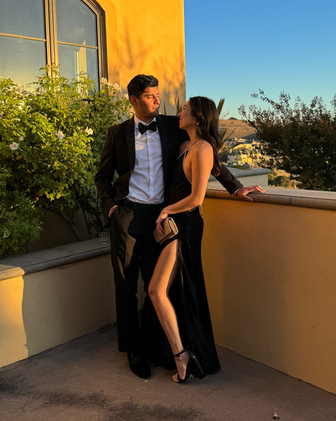 The perfect long black halter dress for black tie weddings or holiday parties. Wearing an XS. Currently on sale for Black Friday! 

#LTKwedding #LTKsalealert #LTKHoliday