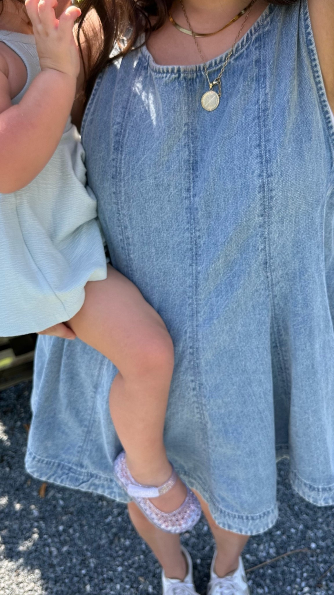 denim set perfect for pregnancy or postpartum!

#LTKmomlife #LTKSaleAlert #LTKootd